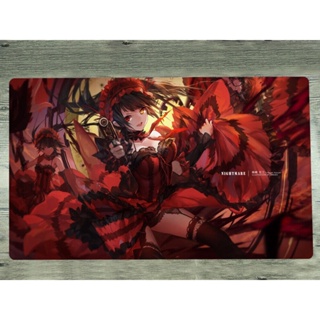 แผ่นรองเมาส์ ลาย YuGiOh OCG Live Playmat Tokisaki Kurumi TCG CCG สําหรับเล่นเกมส์