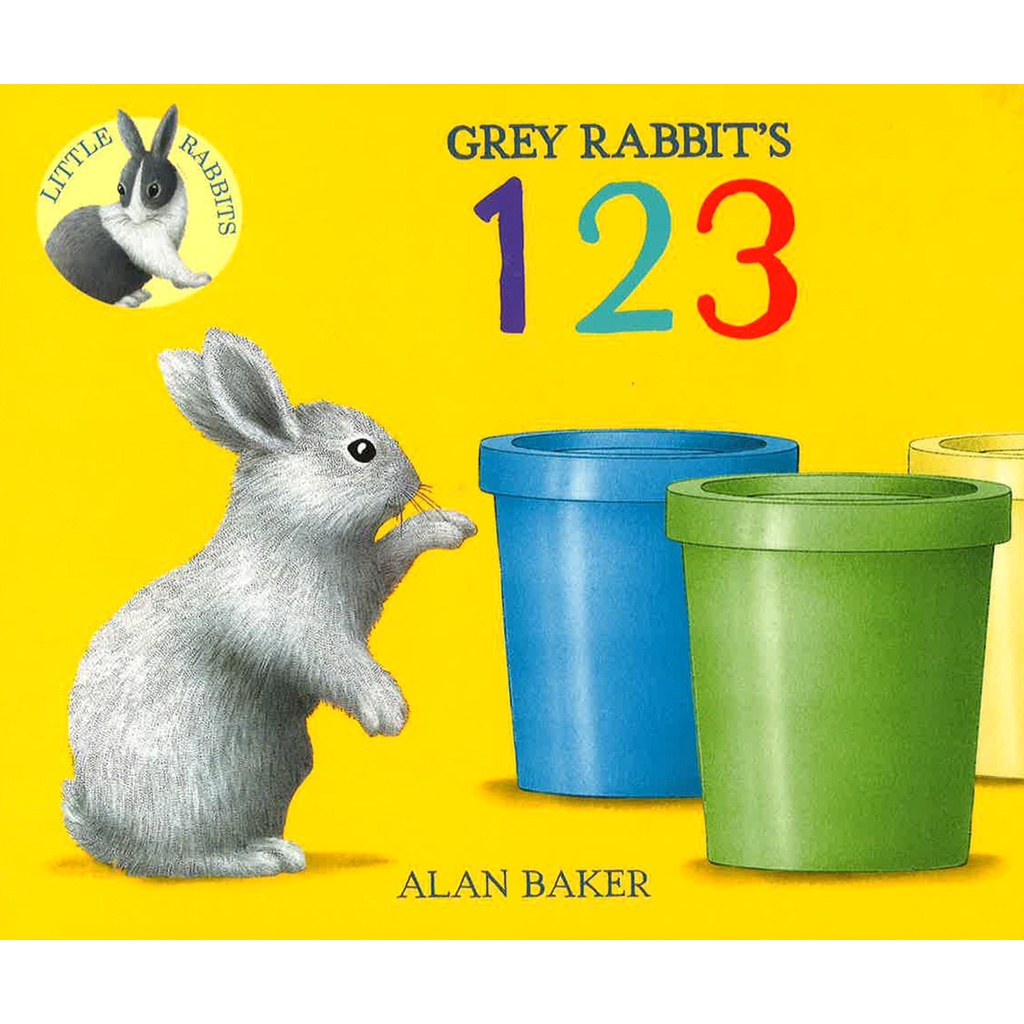 Little Rabbits - Grey Rabbit's 123 หนังสือเด็ก เรียนรู้ตัวเลข ภาษา ...