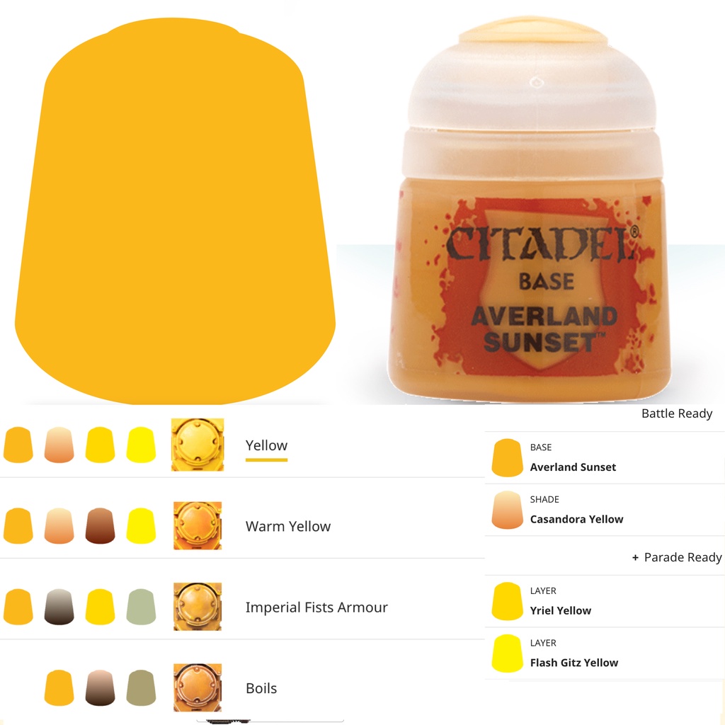 CITADEL COLOUR: BASE SET1 สีอะคริลิคสูตรน้ำ กลุ่มสี เบส | Shopee Thailand