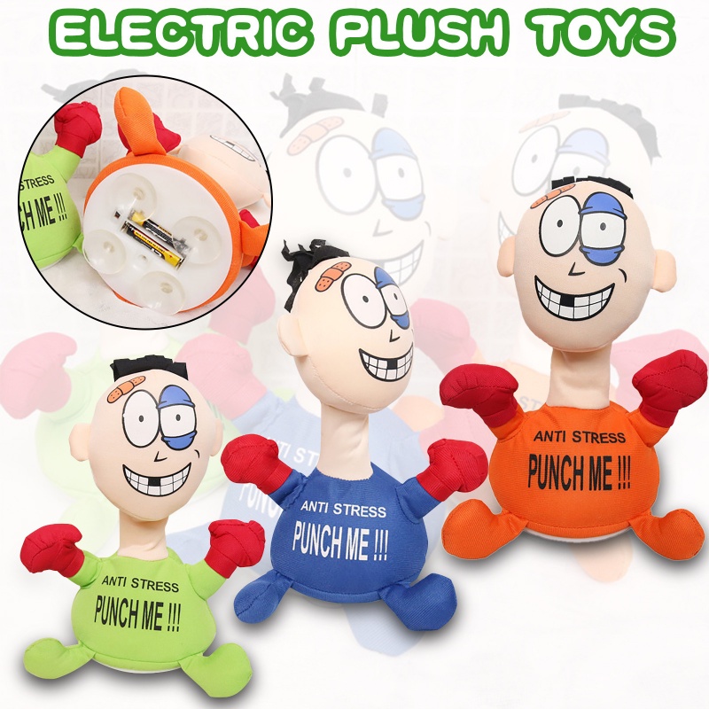 tiktok-punch-me-คนร้ายไฟฟ้าความเครียดที่วางจำหน่ายของเล่นตุ๊กตาสร้างสรรค์-vent-เส
