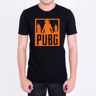 เสื้อ PUBG สุดเท่ห์ (P3) ราคาเริ่ม 150 (ผ้าดี cotton100, สกรีนแบบเฟล็ก PU) แขนสั้นT-shirtTEE