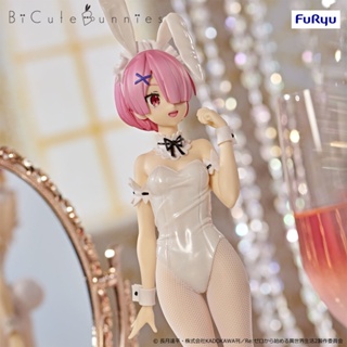 [ Figure แท้ ] Re:Zero-Starting Life in Another World - Ram Bicute Bunnies Pearl White Ver [ FuRyu ]