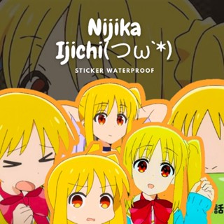 สติกเกอร์ ลายการ์ตูนอนิเมะ Niif IJICHI BOCCHI THE ROCK! (กันน้ํา)