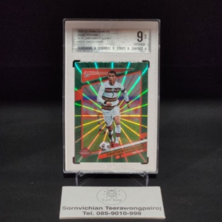 การ์ด​เกรด​ Donruss​ Green​ Laser​ Ronaldo​ PSGA9​