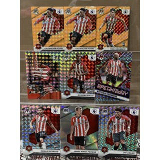 2021-22 Panini Mosaic PARALLELS Southampton แยกใบขาย