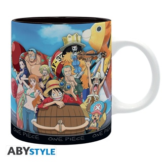 ABYstyle [ลิขสิทธิ์แท้ พร้อมส่ง] แก้วน้ำ แก้วมัคเซรามิค One Piece Mug วันพีซ - ฉลองครบ 1000 ตอน 1000 Logs 320ml