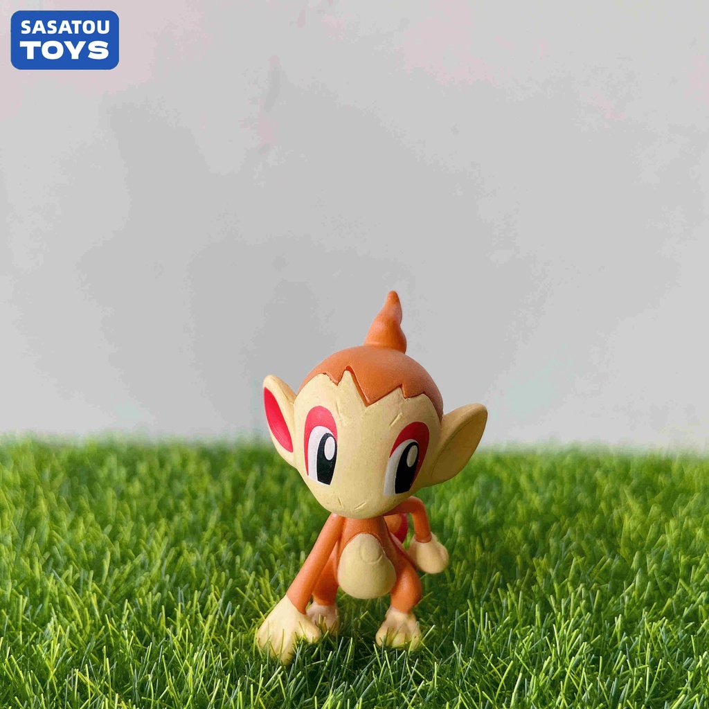 Pokemon figures Infernape โปเกมอน ของเล่นตุ๊กตาโปเกมอน Chimchar Piplup ...