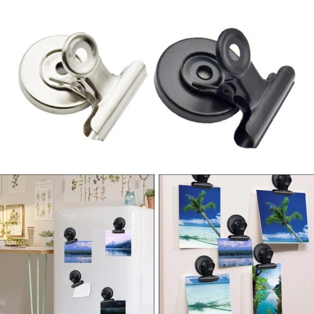 creative-30mm-metal-round-magnetic-clips-black-silver-fridge-magnets-wall-recipes-memo-note-message-holder-multi-function-clamp-home-office-supplies-cod