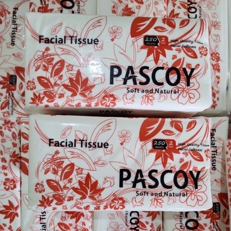 Pascoy กระดาษทิชชู่ 250 แผ่น | Shopee Thailand