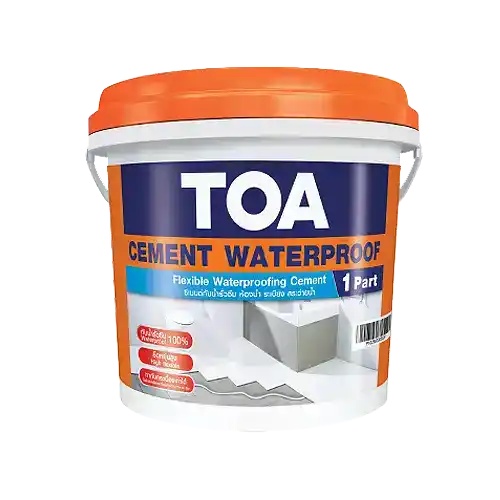 TOA Cement waterproof 1 ส่วนผสม ซีเมนต์กันรั่วซึม ห้องน้ำ ระเบียง สระ ...