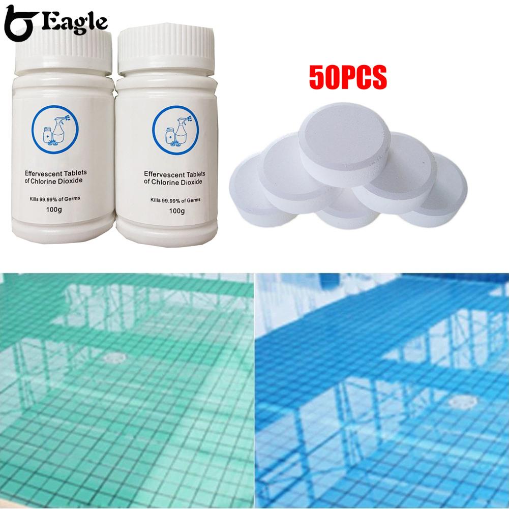 crazy-sale-ready-stock-50pcs-multifunctional-white-chlorine-tablets-for-hot-tub-swimming-pool-spa-clean