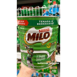 Milo กระป๋อง ขนาด 1.5 kg ผงไมโล ไมโล กระป๋องใหญ่ นำเข้าจากประเทศมาเลเซีย exp 10/23