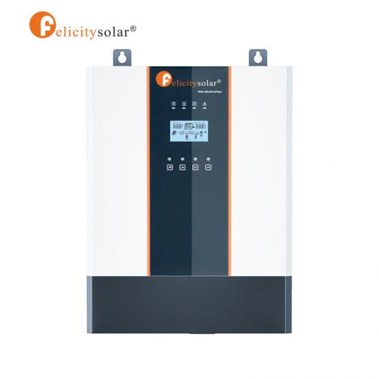 Felicity 500V PV INPUT 5000W Hybrid Inverter With MPPT 100A Inbuilt ...
