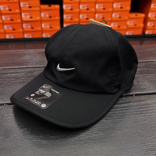 ✅รับประกันของแท้✅ หมวกวิ่งไนกี้ Nike Featherlight สีดำ ยอดฮิต