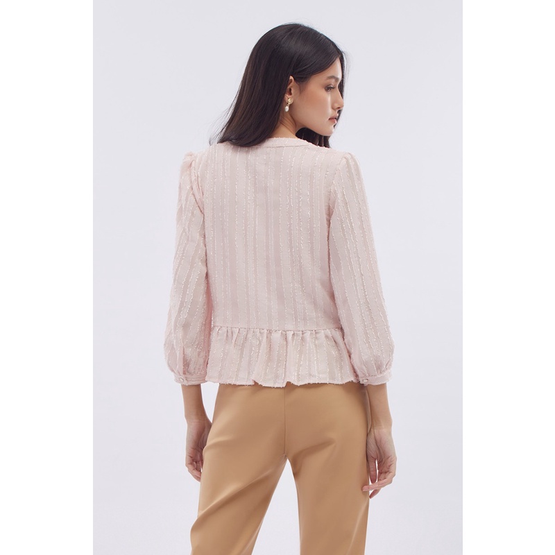 ep-เสื้อเบลาส์ผ้าชีฟองแต่งโบว์-ผู้หญิง-สีชมพูอ่อน-chiffon-blouse-with-bow-detail-0796