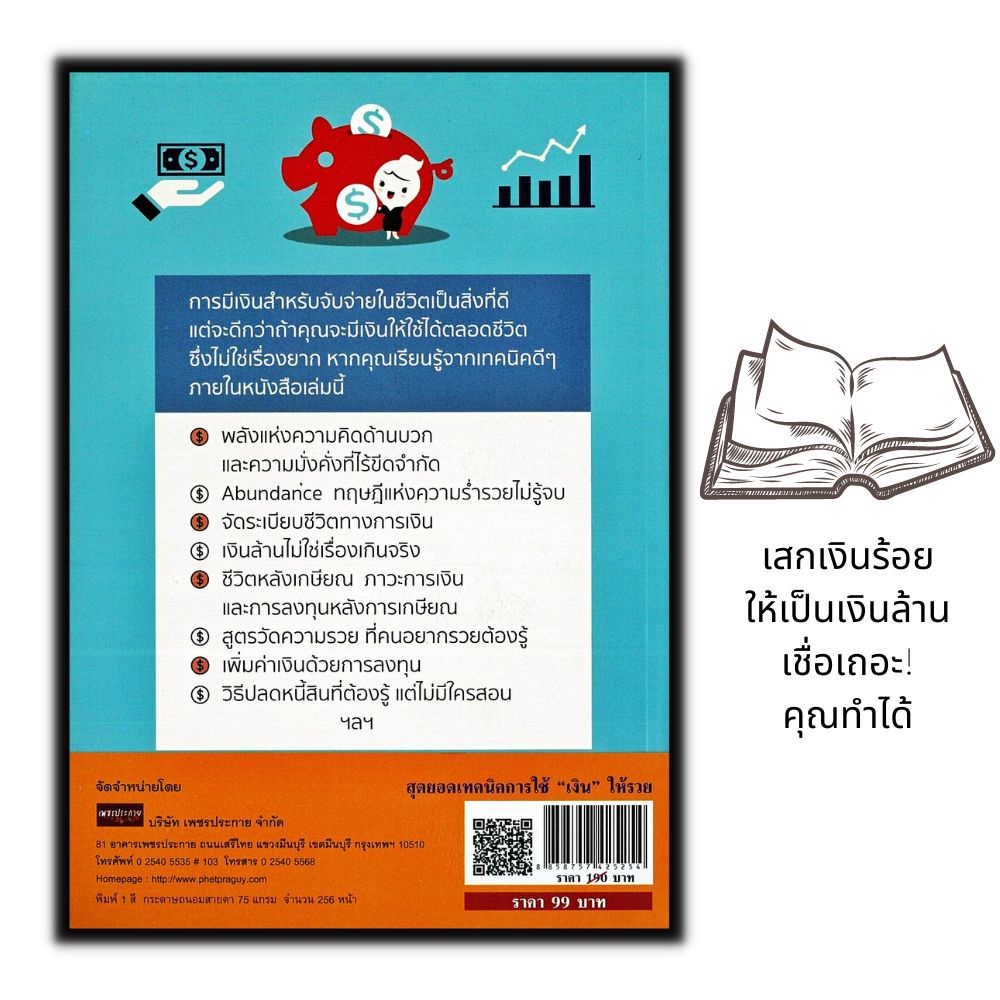 หนังสือ-สุดยอดเทคนิคการใช้-เงิน-ให้รวย-การเงิน-การบริหารเงิน-การออมเงิน-การประหยัดและการออม