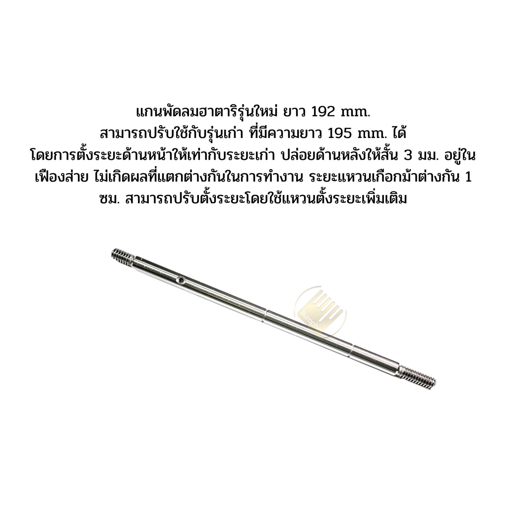 ภาพสินค้าแกนพัดลมขนาด 16 นิ้วฮาตาริ 024 จากร้าน tawanpotong บน Shopee ภาพที่ 1