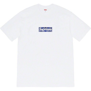 ใส่ ได้ดี ผู้ชาย SUPREME ผู้ชายและผู้หญิงแฟชั่นคู่ลำลองแขนสั้นเสื้อยืด !!