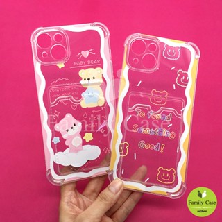 Vivo Y02s/Y21 2021 เคสนิ่มใสมุมกันกระแทกกันกล้อง TPU ด้านหลังมีช่องใส่การ์ด