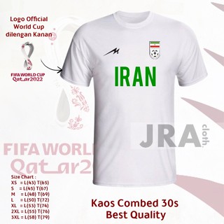 World CUP WORLD CUP 2022 WORLD CUP T-Shirt HOME COMBED 30s FIFA