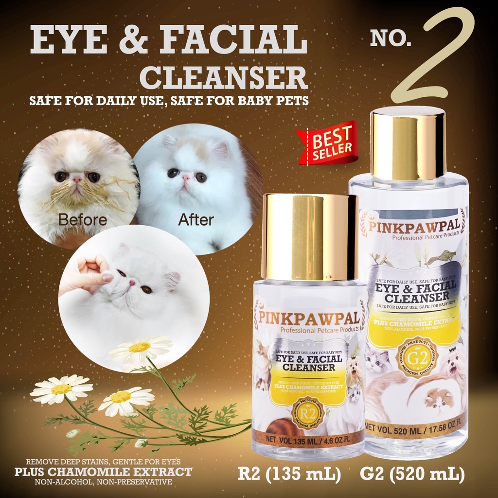 ภาพหน้าปกสินค้าPinkpawpal Eye Cleanser ที่เช็ดตาแมว ขจัดคราบน้ำตาสัตว์เลี้ยง ไม่ใส่สารกันเสีย ไม่มีส่วนผสมของแอลกอฮอล์ มี 2ขนาด จากร้าน callme บน Shopee