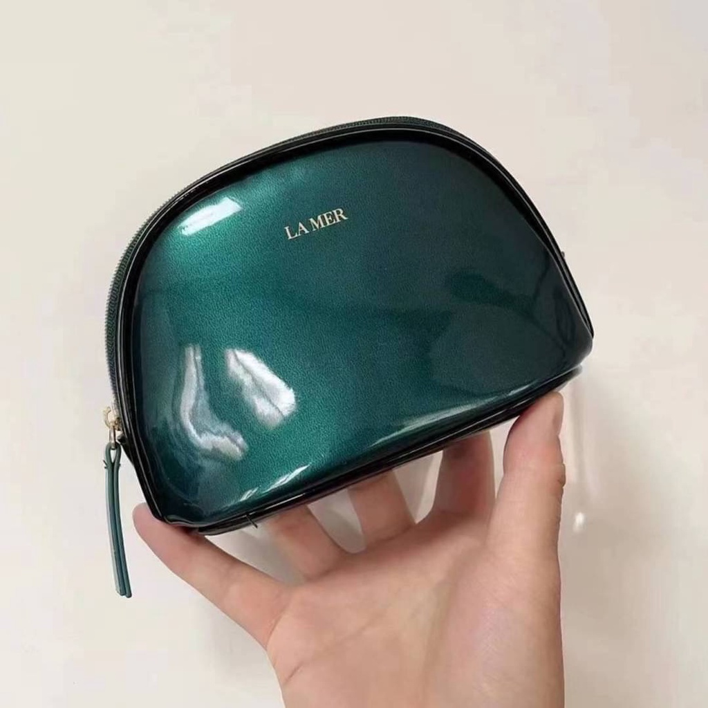 ของแท้-la-mer-pouch-cosmetic-travel-bag