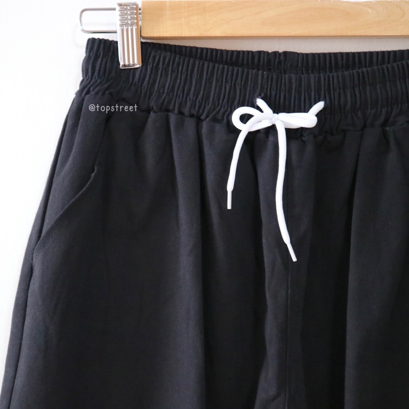 กางเกงผ้าชิโน่-cotton-chino-100-เอวยางยืดขากระบอกเล็ก