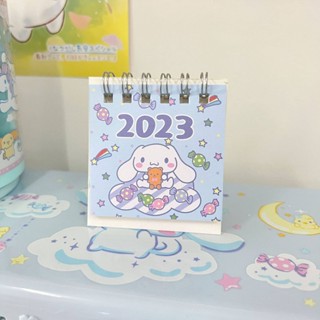 SANRIO Galici ปฏิทินตั้งโต๊ะ ลายการ์ตูนซานริโอ้น่ารัก ขนาดเล็ก 2023