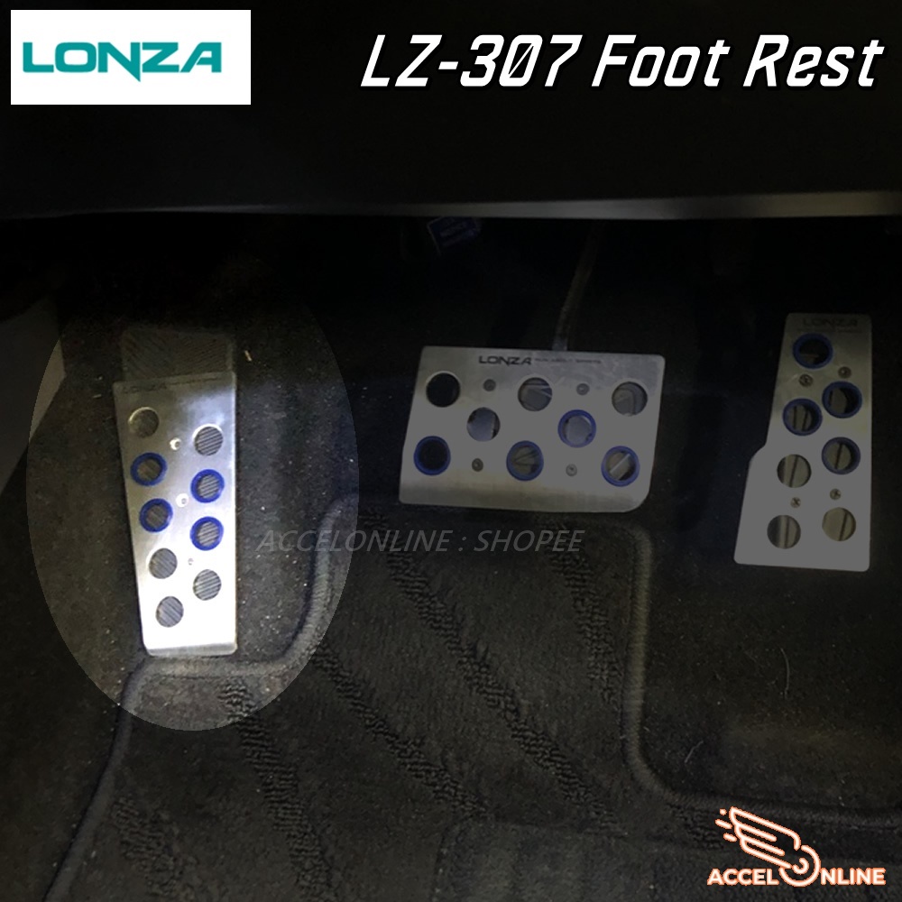 napolex-lonza-แป้นเหยียบกันลื่น-แป้นพักเท้า-lz-307-footrest-l-ของแท้-made-in-japan-ติดตั้งง่าย