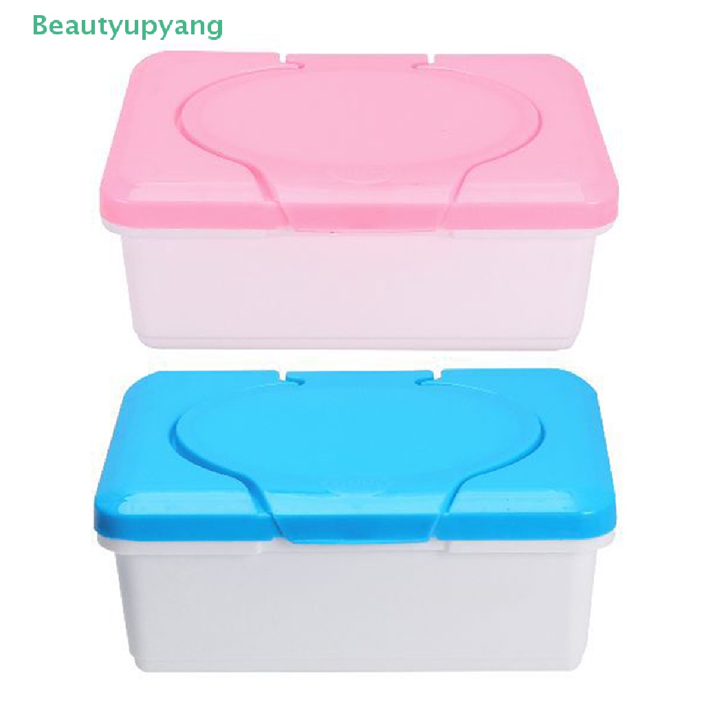 beautyupyang-กล่องพลาสติกใส่ทิชชู่เปียก-พร้อมฝาปิด-สําหรับบ้าน-และออฟฟิศ