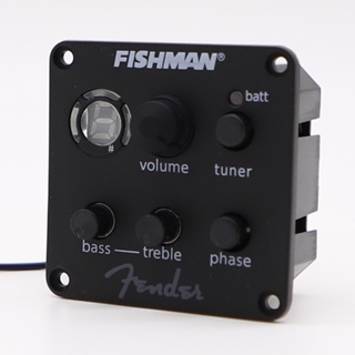 สินค้า Fishman ISYS Onboard Preamps 3 Bands EQ Bass Middle Treble with Tuner Volume