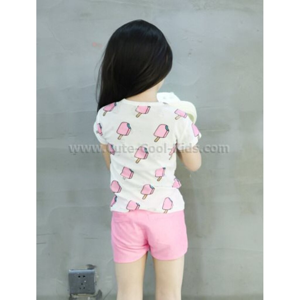 tsg-843-เสื้อยืดเด็กผู้หญิงลายไอติม-size-100-3-4y