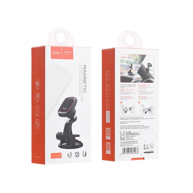 (CA28) Hoco ที่ยึดมือถือ Magnetic Car Holder ที่วางโทรศัพท์มือถือใน ...