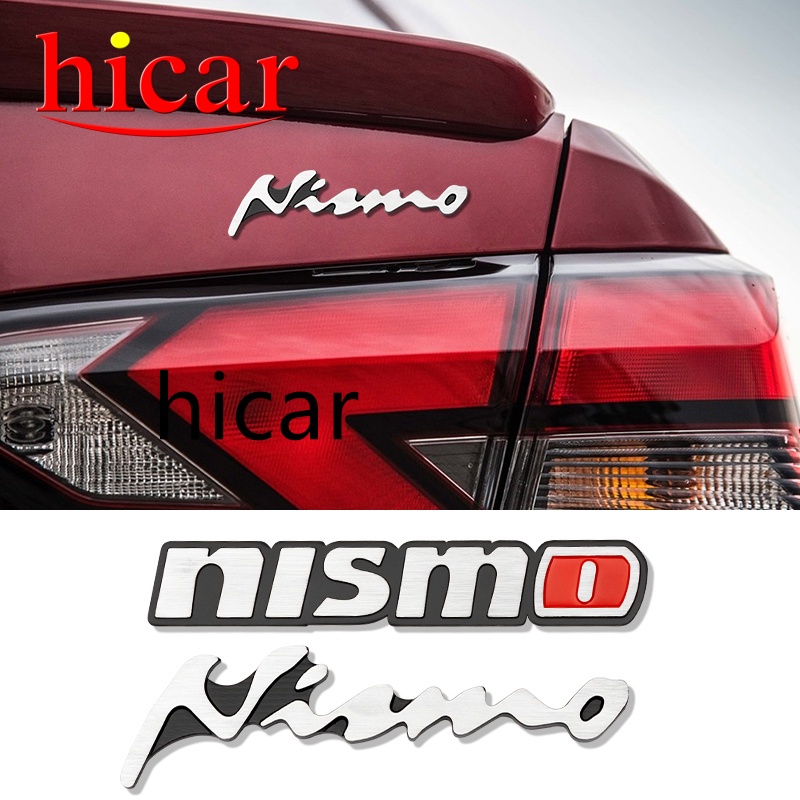 nismo-สติกเกอร์ตราสัญลักษณ์รถยนต์-สําหรับ-nissan-almera-tiida-sunny-qashqai-march-livina-teana
