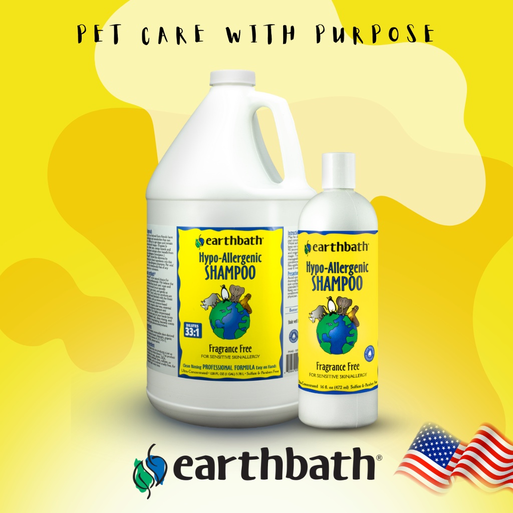 Earthbath Vegan Hypo Allergenic Dog Shampoo