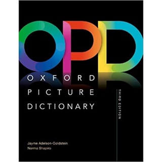 DKTODAY หนังสือ Oxford Picture Dictionary : Monolingual Dictionary  (3 Edition) AMERICAN ENGLISH