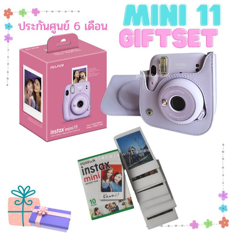 ภาพหน้าปกสินค้าGiftset กล้อง fuji instax mini11 จากร้าน polaroidwholesale บน Shopee