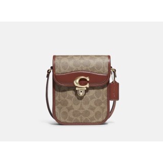 Tall Studio Crossbody In Signature Canvas