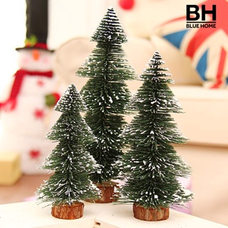 【BH】ต้นคริสต์มาส ขนาดเล็ก สีขาว เหมือนจริง สําหรับตกแต่งต้นคริสต์มาส