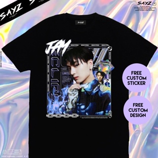 BTS 2022 Jay ENHYPEN Engene T-Shirt ผู้หญิง ดพิมพ์ลาย เสื้อยืดผ้าฝ้าย คอกลม cotton แฟชั่น saleเสื้อยืด