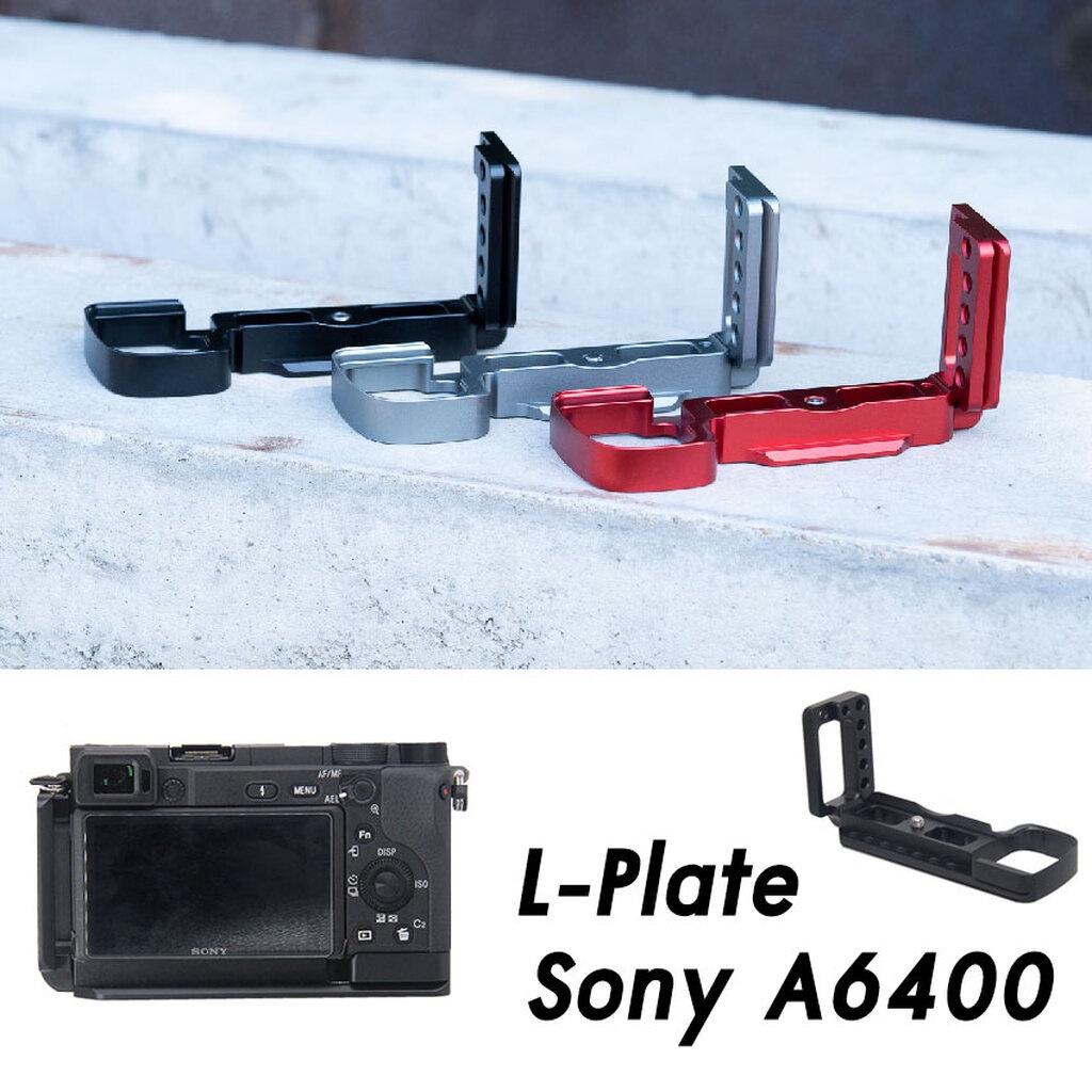 รูปภาพสินค้าแรกของL-Plate Sony A6400 Camera Grip เพิ่มความกระชับในการจับถือ