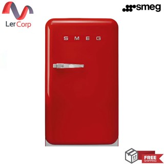 [0% 10 เดือน] (Smeg) ตู้เย็น Smeg 50s retro รุ่น FAB10RRD5 สีแดง