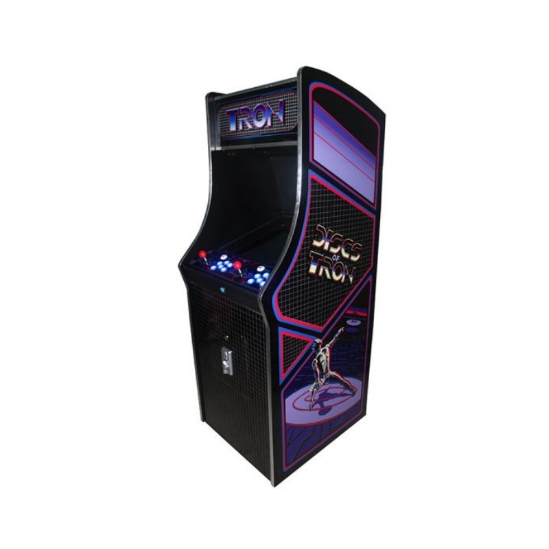 GR8 Billiards ตู้เกมอาร์เคดแบบยืน 3300 เกม - ธีมทรอน Stand Up Arcade ...
