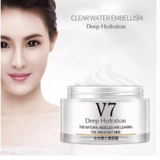 Bioaqua V7 Deep Hydration ครีมหน้าเรียวรูปตัวV ยกกระชับ ลดเลือนริ้วรอย