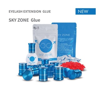 ส่งเร็ว กาวติดขนตา กาวต่อขนตาถาวร Sky Zone Glue 5g กาวติดขนตา. Lash extension Glue Lash Adhesive extension