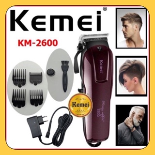 ภาพขนาดย่อของสินค้า️ KEMEI KM2600 ปัตตาเลียน แบตเตอร์เลี่ยนไร้สาย แบตตาเลียน ตัดผม กรรจอน ตกแต่งเส้นผมแบบมืออาชีพ  ️