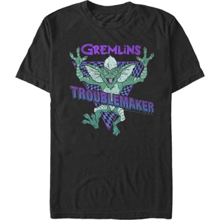 Troublemaker Gremlins T-Shirt เสื้อเบลาส์ เสื้อผ้าแฟชั่น เสื้อยืด เสื้อยืดผู้หญิง