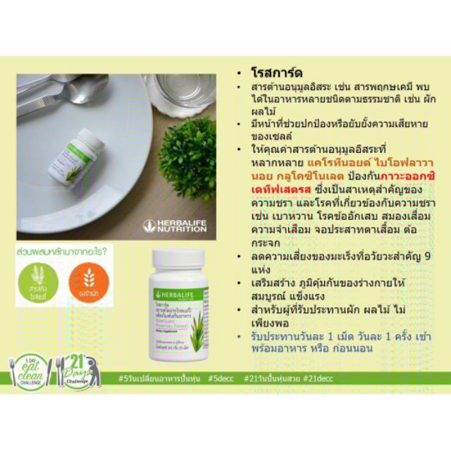 herbalife-rose-guard-โรสการ์ด-เฮอร์บาไลฟ์-ส่งด่วน-ของแท้100-ช้อปไทย-สารสกัดจากโรสแมรี่-30เม็ด