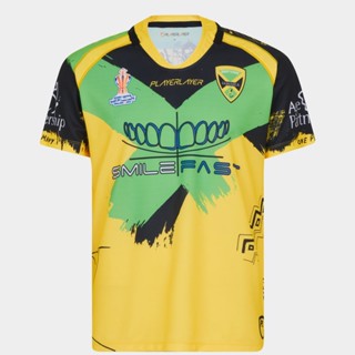 เสื้อยืด พิมพ์ลาย MMT tonga Jamaica Australia samoa fiji rugby JERSEY home away 2023