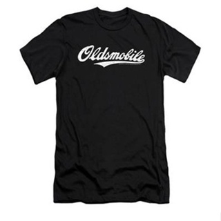 Oldsmobile - Oldsmobile Cursive Logo T-Shirt เสื้อยืดชาย เสื้อยืดแขนสั้น